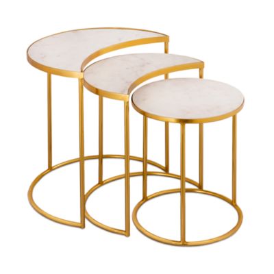 TOV Furniture - Crescent Nesting Table, Set of 3