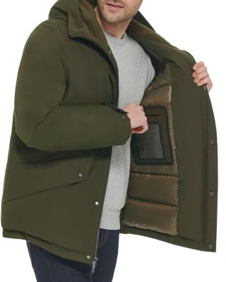 Full Zip Hooded Down Jacket 