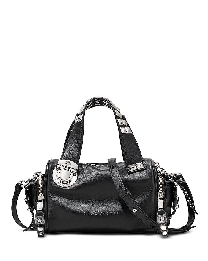 Marc Jacobs The Mini Tote Handbag With Studs in Black