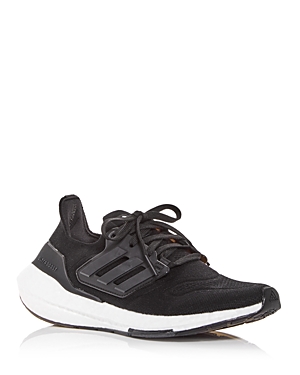 Adidas Originals Ultraboost 22 Womens Fitness Running Athletic And Training Shoes In Core Black/black