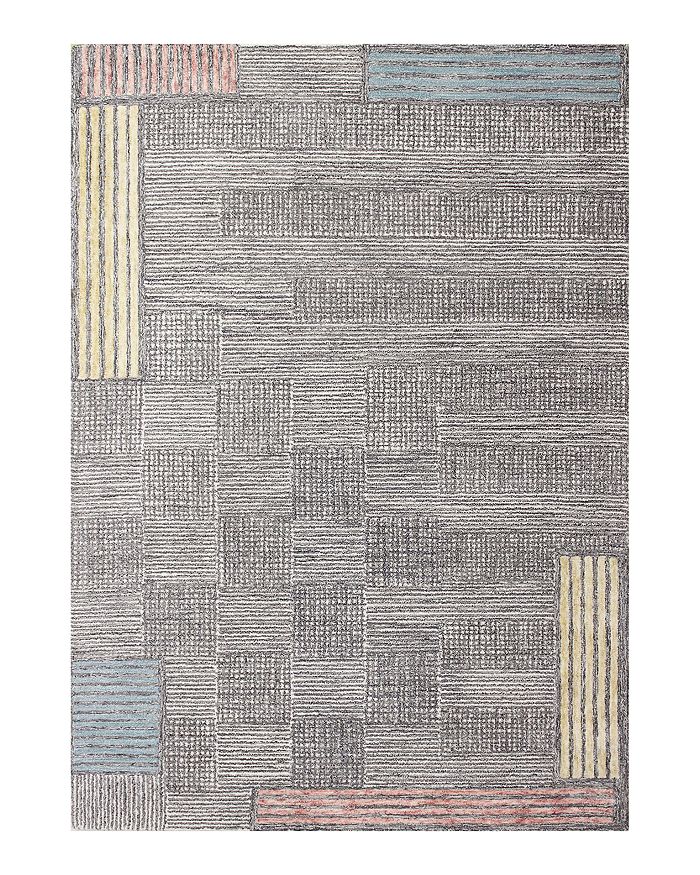 Bashian Venezia R120 Area Rug, 7'6 X 9'6 In Gray