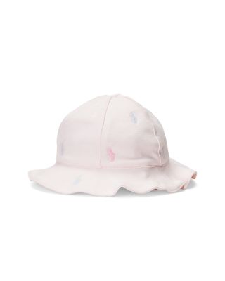 Ralph Lauren Ralph Lauren Girls Polo Pony Cotton Interlock Hat Baby Bloomingdale s