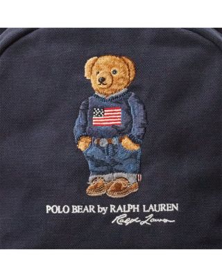 Polo Ralph Lauren Polo Bear Canvas Backpack Bloomingdale's