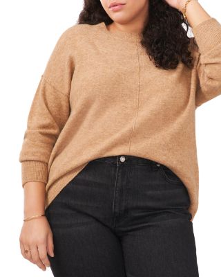 VINCE CAMUTO Plus VINCE CAMUTO Drop Shoulder Cozy Sweater