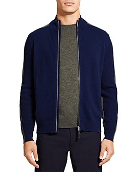 Theory - Hilles Zip Cashmere Sweater - 150th Anniversary Exclusive
