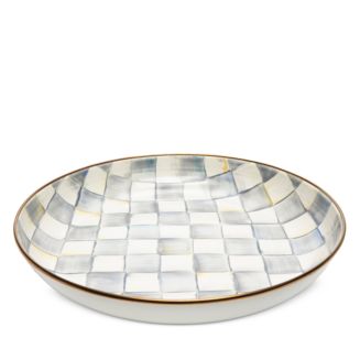 MacKenzie-Childs Sterling Check Enamel Abundant Bowl | Bloomingdale's Home