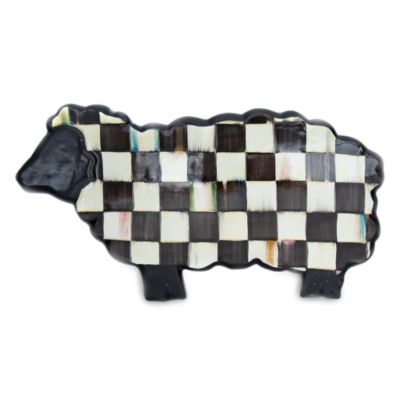 MacKenzie-Childs - Courtly Check&reg; Sheep Serving Board