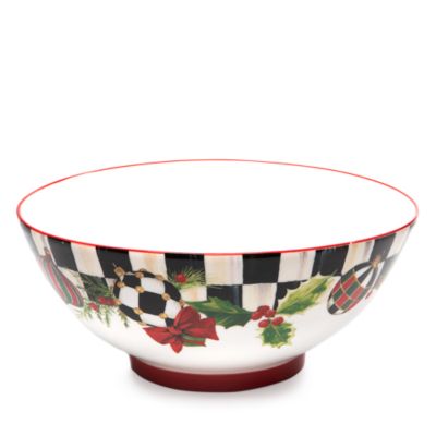 Deck the Halls Serving Bowl