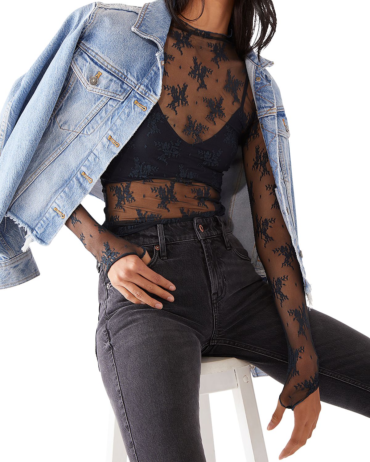 Free People Lady Lux Layering Top