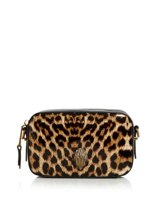 Kurt Geiger London Multi Leopard Stripe Zip Around Wallet