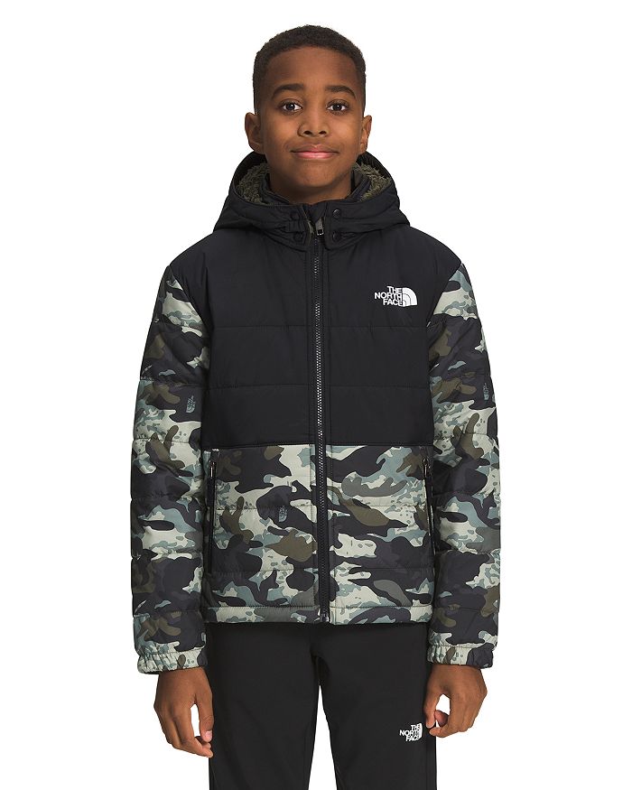 The North Face® Boys' Printed Reversible Mount Chimbo Full Zip Hooded ...