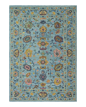 Bashian Valencia R131 Area Rug, 5' X 7'6 In Mist