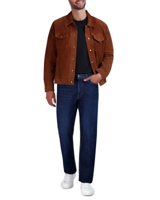 Suede Trucker Jacket