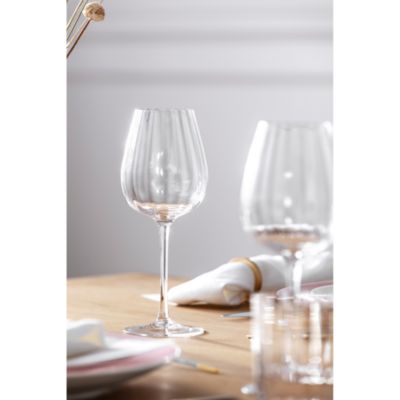 Rose Garden White Wine Glass, Set of 4