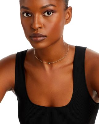 14K Yellow Gold Turquoise Pendant Necklace, 14"-16"