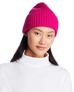 Aqua Rib Cuff Hat - 100% Exclusive In Hot Pink