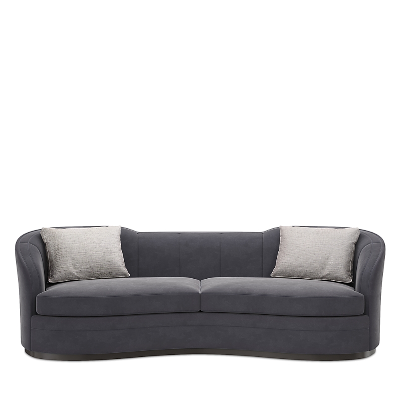 Caracole Eclipse Sofa In Dark Chocolate