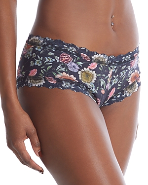 Hanky Panky Floral Print Supima® Cotton Boyshorts In Hampton Court Gardens