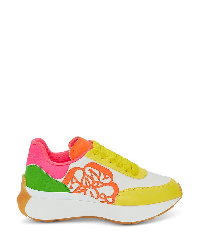 Alexander mcqueen color clearance block sneakers