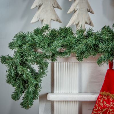 9' Balsam Pine Garland, Set of 2