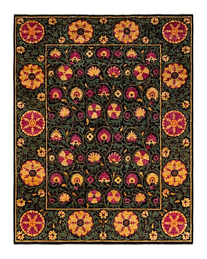Bloomingdale's Artisan Collection Suzani M1675 Area Rug, 8'4 X 10'7 In Black