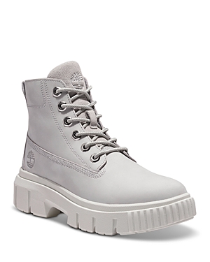 Shop Timberland Women's Greyfield Boots In Gray Nubuck