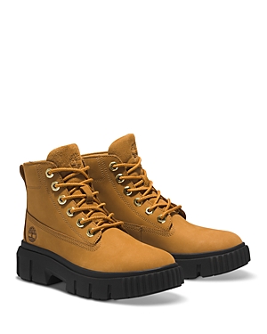 Timberland Greyfield Waterproof Leather Boot In Wheat Nubuck