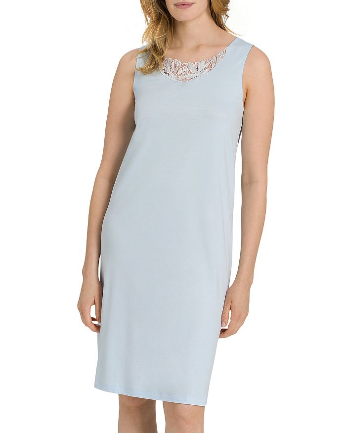 Hanro Zelda Cotton Tank Nightgown | Bloomingdale's