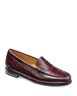 G.h. Bass Originals Women's Whitney Loafers In Wine