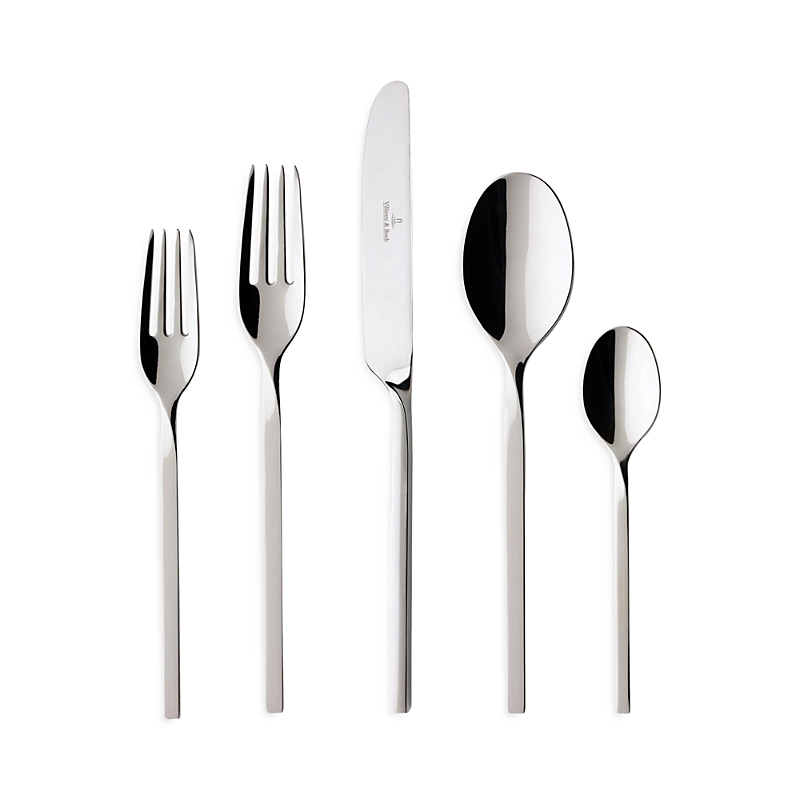 Villeroy & Boch New Wave 20-piece Flatware Set In Silver