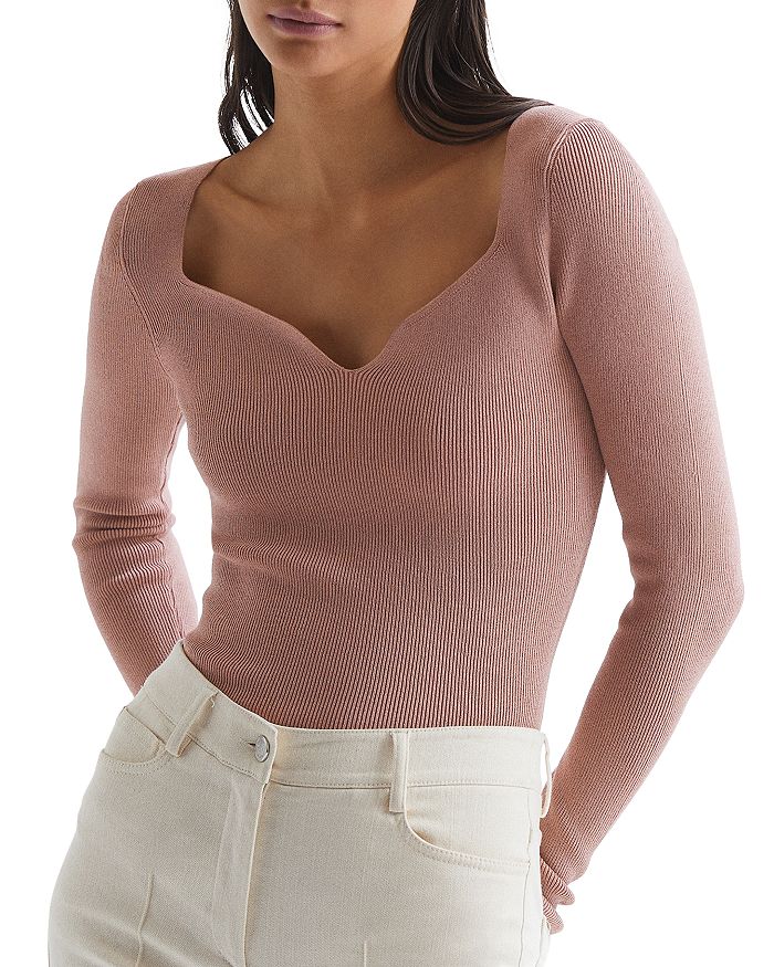 reiss astrid shawl collar sweater