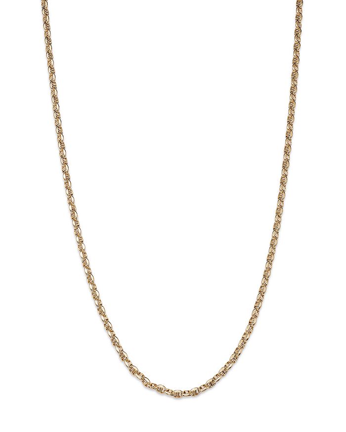 Mens anchor link necklace Clearance