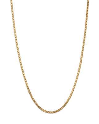 Bloomingdale's Fine Collection - Men's Franco Link Chain Necklace in 14K Yellow Gold, 22" - Exclusive