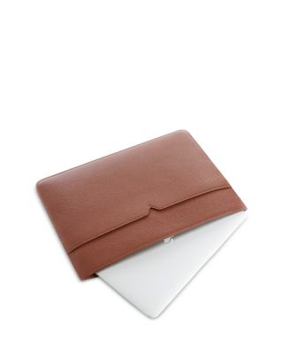Pebble Grain Leather 13" Laptop Sleeve