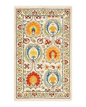 Bloomingdale's Artisan Collection Suzani M1759 Area Rug, 3'2 X 5'2 In Ivory