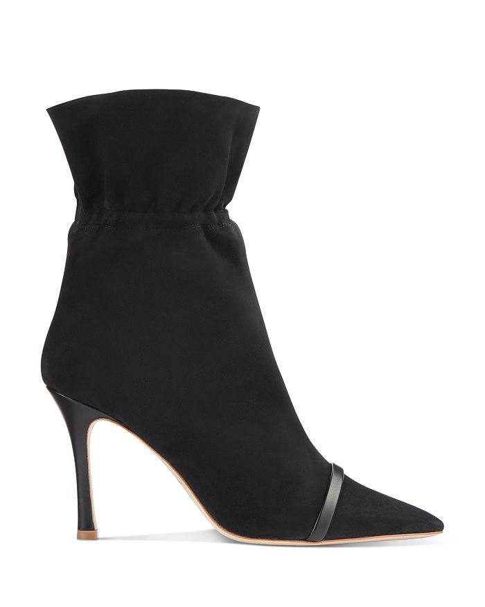 Malone Souliers Women's Fallon Suede Pointed Toe Booties | Bloomingdale's