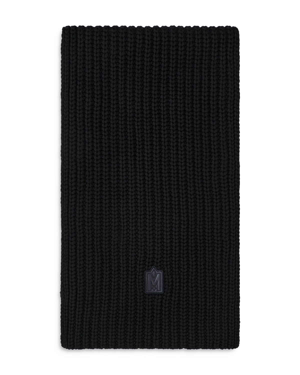 Mackage Nell Logo Scarf in Black
