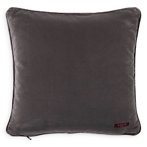 Yves Delorme Divan Decorative Pillow In Charcoal
