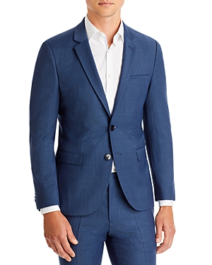 Hugo Arti Extra Slim Fit Blue Birdseye Suit Jacket