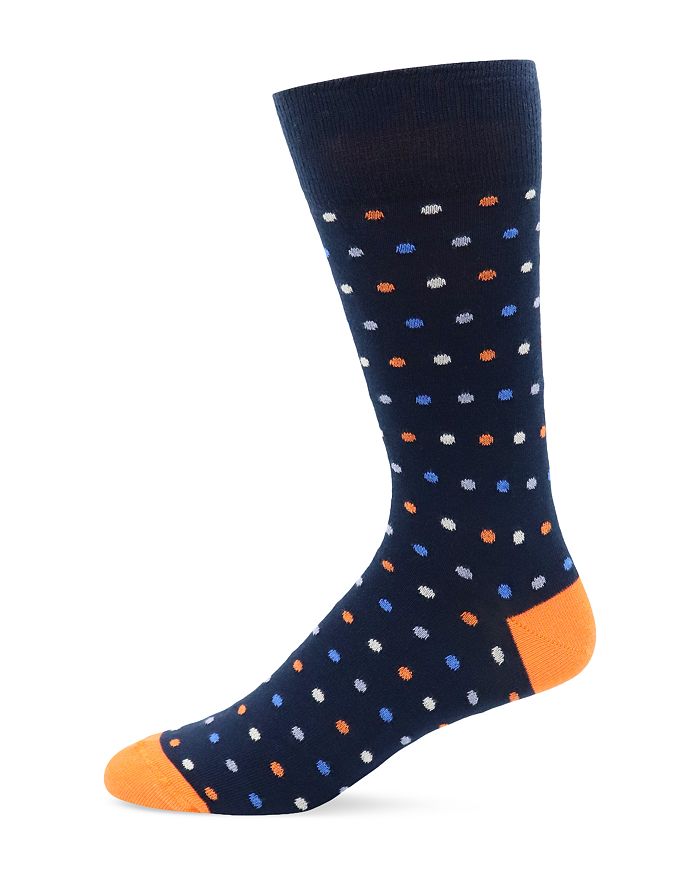 The Men's Store at Bloomingdale's Multi Dot Socks 100 Exclusive