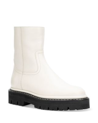 Aquatalia Women s Sada Ankle Boots In Off White ModeSens