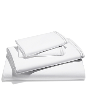 Hudson Park Collection Italian Percale Sheet Set, Queen - 100% Exclusive In White
