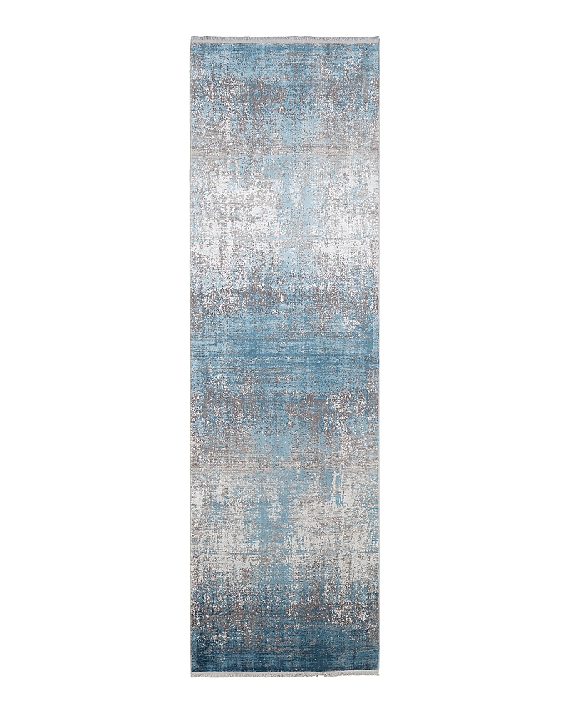 Shop Feizy Cadiz 39fwf Runner Area Rug, 3'1 X 10' In Blue Gray