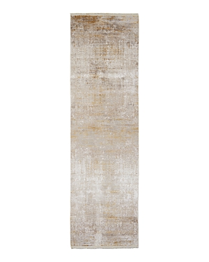 Feizy Cadiz 39fwf Runner Area Rug, 3'1 X 10' In Taupe Gold