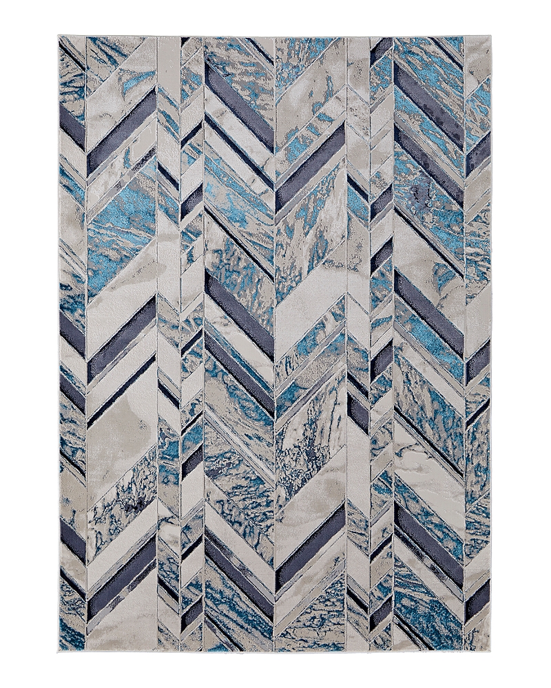 Feizy Indio 39h1f Area Rug, 1'8 X 2'10 In Navy Beige