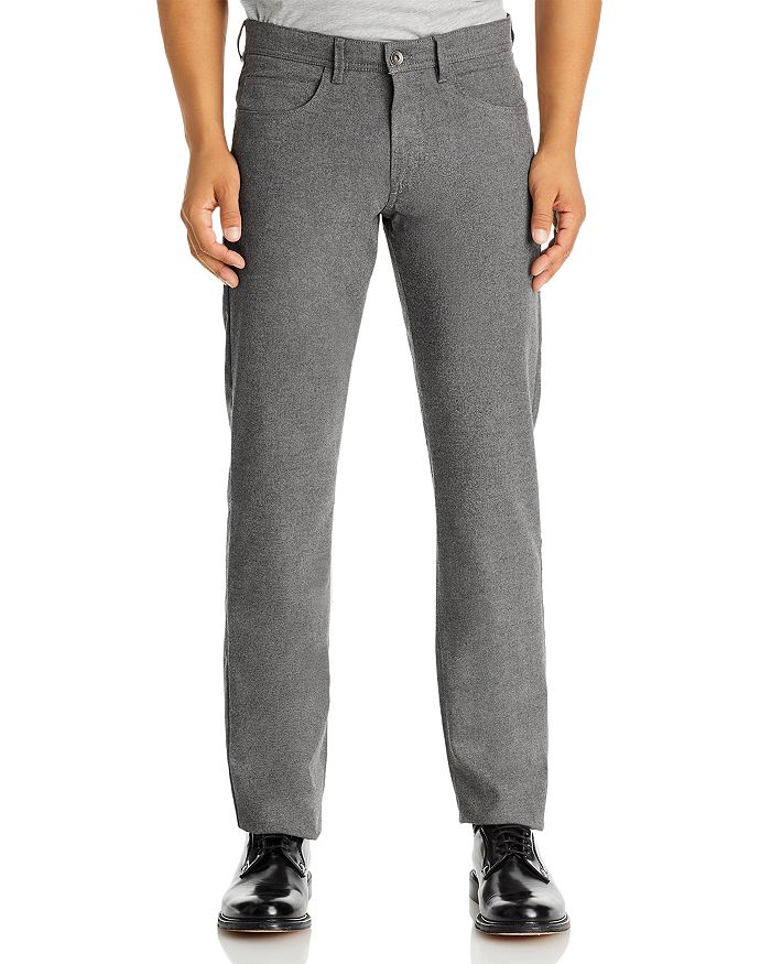 The Men's Store at Bloomingdale's Flannel Tailored Fit Pants - 100% ...