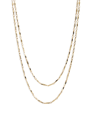 TED BAKER SPARKIA SPARKLE CHAIN LAYERED NECKLACE, 17-19