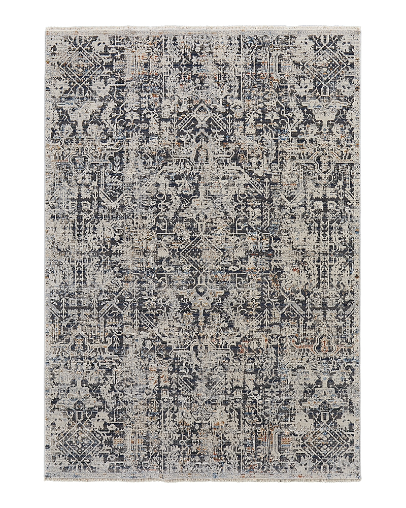 Feizy Kaia 39huf Area Rug, 5' X 7'9 In Gray