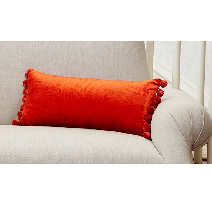 Shop Roselli Trading Jodhpur Oblong Lumbar Pillow In Rust