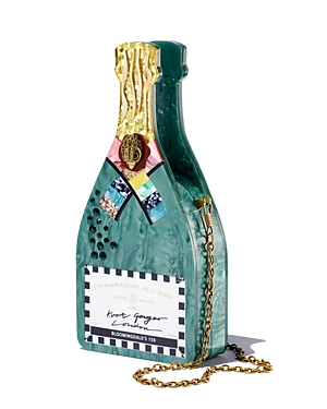 Kurt Geiger London Champagne Bottle Mini Bag - 150th Anniversary Exclusive
